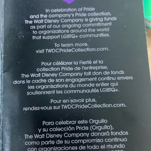 Mickey Mouse Loungefly
Wristlet Mini Backpack Rainbow Disney
Pride Collection - Picture 16 of 16